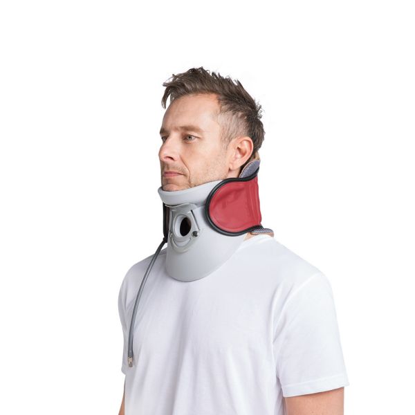 High quality portable traction and relaxation cervical device use