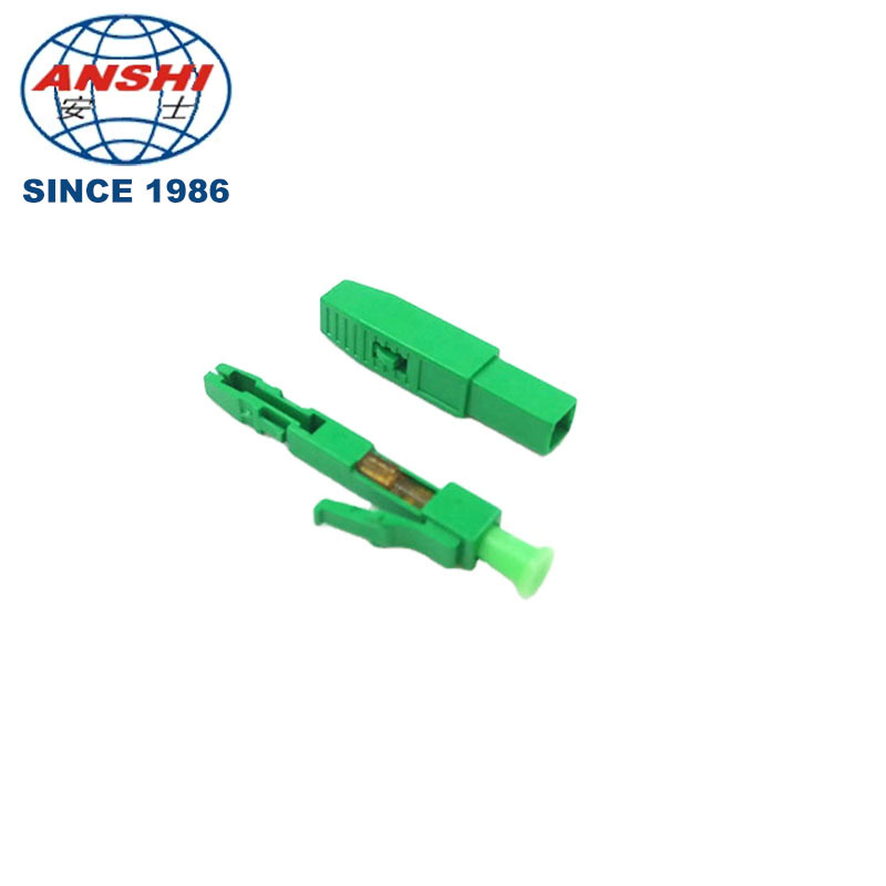 FTTH Fiber Optic LC APC Fast Connector Mechanical Splicer Metal V‑groove Single Mode Multimode OM3 OM4