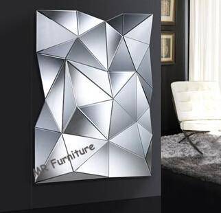 Contemporary Wall Mirrors For Living Room , Abstract Modern Wall Mirrors