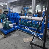 Ajustement de la machine d'extrudeuse de fil de vitesse aux câbles en caoutchouc de silicone