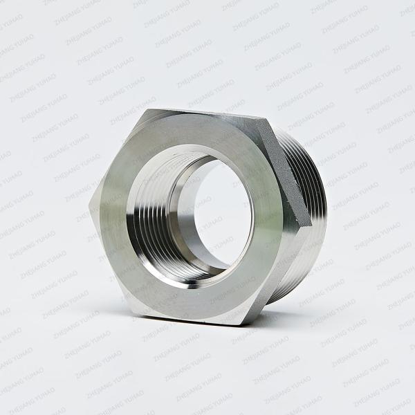 6000LB Stainless Steel Forged Pipe Fittings Stainless Hex Bushings PT Thread