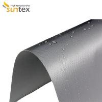 Support 3mm ignifuge épais enduit de silicone de passeport de sac de document