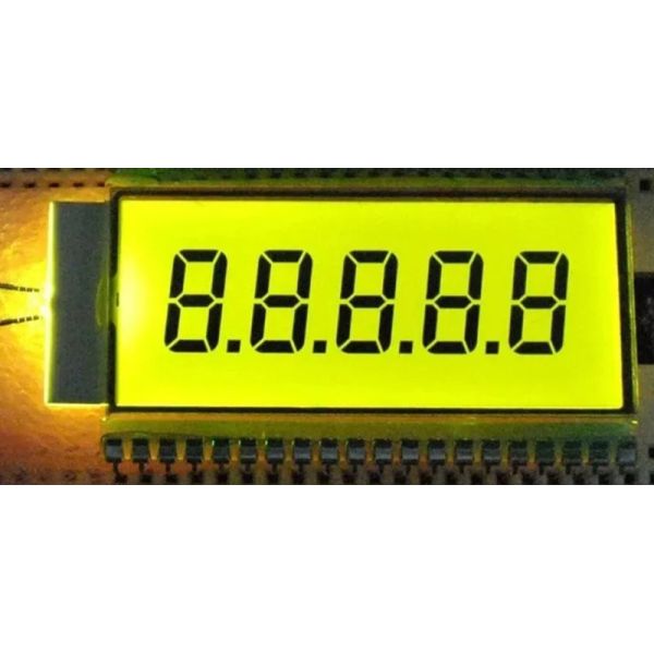 Электрический счетчик энергии LCD, сегментный экран LCD для 86 многофункциональных трехфазных электрических счетчиков энергии