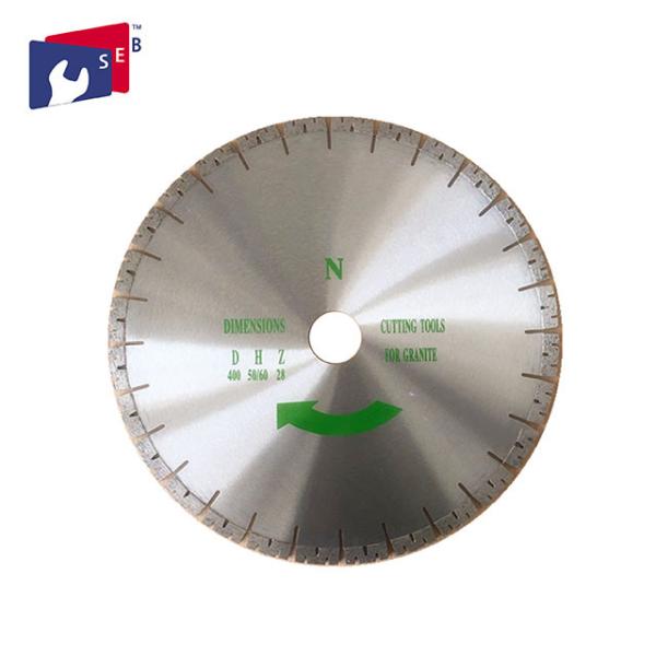 Segment Type Diamond Saw Blades , Circular Scroll Granite Cutting Disc