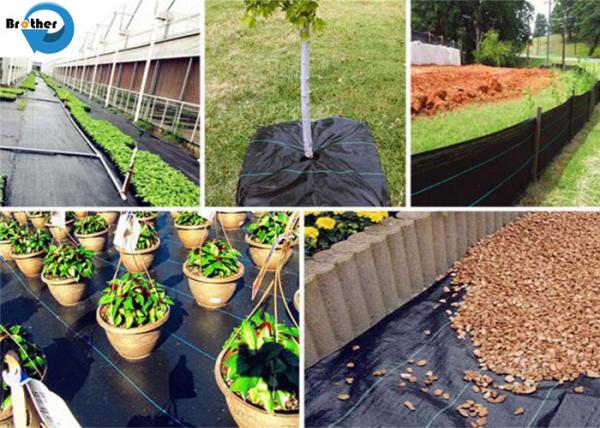 Folded Landscape Weed Control Fabric Cover Membrane Outdoor Garden Weeds Barrier Rugs Ground Geotextile Landscaping