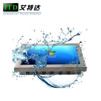 Tela táctil impermeável de aço inoxidável IP66 IP67 do monitor áspero resistente do LCD