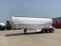 50 tonnes saupoudrent la suspension mécanique de remorque de camion-citerne aspirateur semi