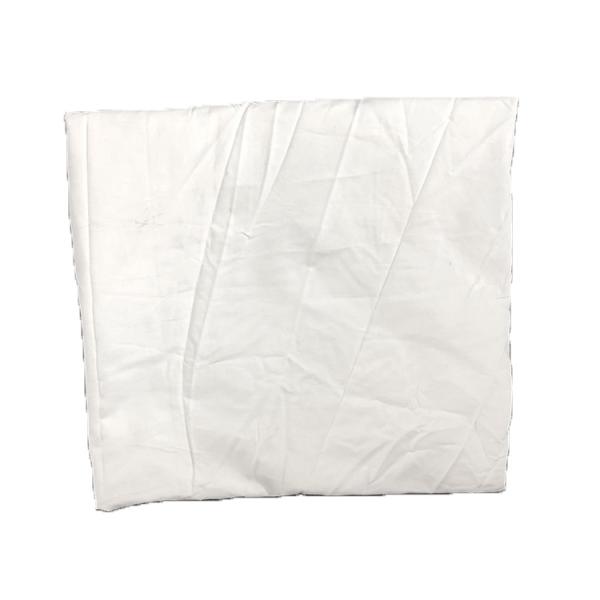 White Bed Sheet Regular Size Hotel Recycled Industrial Cotton Rags