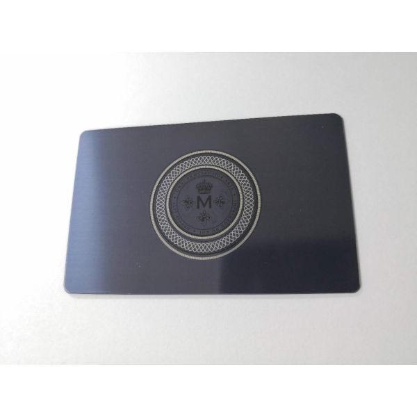 cartão chave do negócio do metal de 1cm 13.56mhz RFID N-tage216