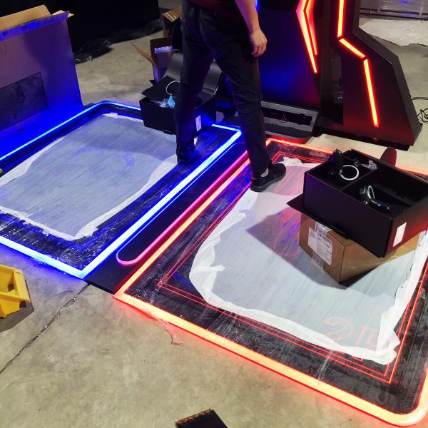 9D VR Arcade Shooter Indoor Commercial With HTC COSMOS Glasses