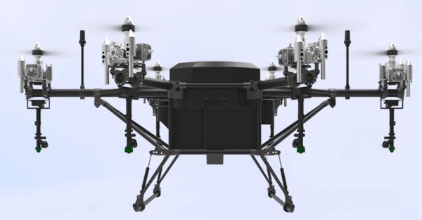 Gasoline Fueled 40L(50KG Payload) Agricultural Spray Drone 3Hours Endurane Autonomous Obstacle Avoidance