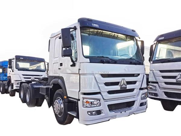 30-50 Ton Truck Tractor Head 375hp Howo 371 Tractor 10 Wheel