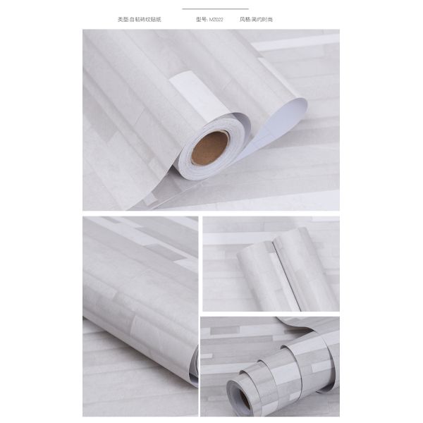 Modern 3D Faux Brick Wallpaper Interior 3D Brick Wallpaper Living Room 10m Roll