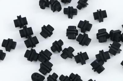 Fixture / Sealing Silicon Auto Parts Accessories , Black High Performance Auto Parts