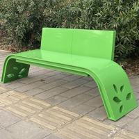 Outdoor Colorful Stainless Steel Bench School Kids Chair With Back