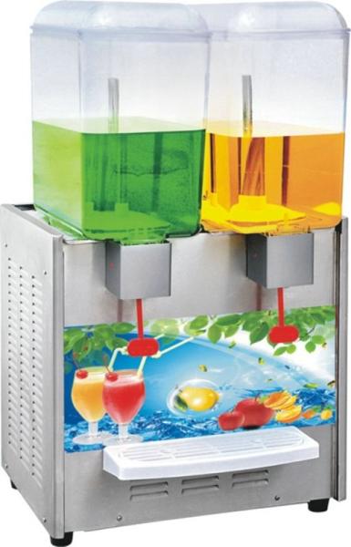 Silver Commercial Juice Dispenser Machine BS330 With Plastic Tank , 459x416x780mm