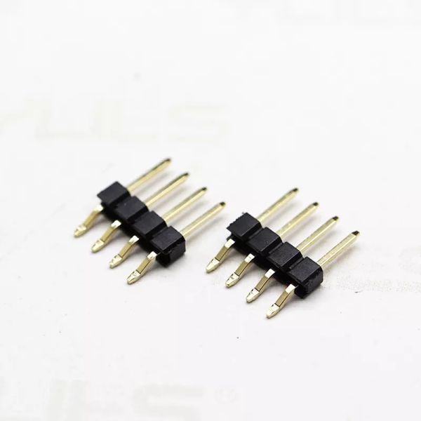 Пластиковые прямоугольные изогнутые положения 2-40pin заголовка 2.54mm Pin строки SMT одиночные