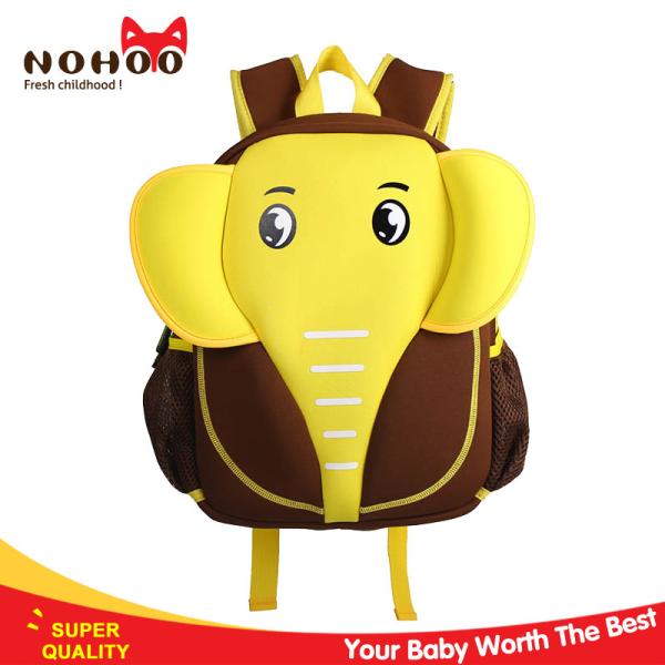Eco Friendly Kids Elephant Backpack , Mini Backpacks For Toddlers