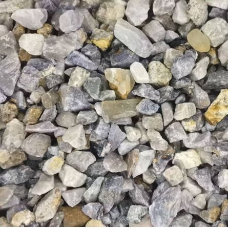 Purity Fluorite Caf2 90% 5-10mm Industrial Grade Mineral Material