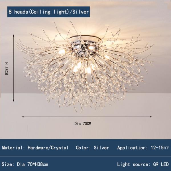 Dandelion Ceiling Light Living Room Kitchen Decor Firework Snowflake Ceiling light(WH-MA-168)