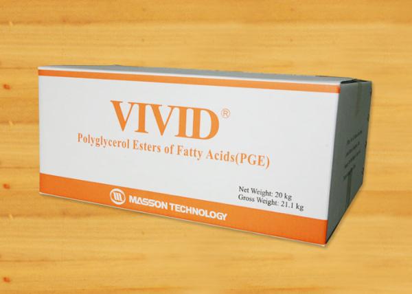 Emulsivo E475 PGE155 do aditivo de alimento dos ácidos gordos dos ésteres do Polyglycerol