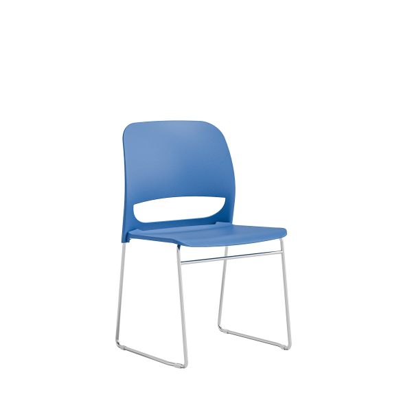 Durable Modern Plastic Chair Stylish Dining Chair for Commercial Restaurants Cafes and Office Spaces