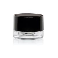 Recipiente de concentrado de vidro transparente 5ml com tampa resistente a crianças frascos de concentrado de vidro embalagem de vidro