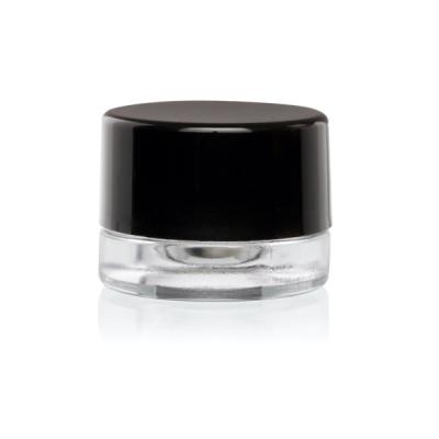 Recipiente de concentrado de vidro transparente 5ml com tampa resistente a crianças frascos de concentrado de vidro embalagem de vidro