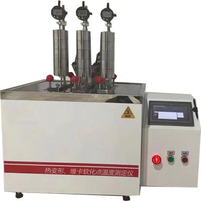 Máquina de testes automática da deformação térmica de ponto de amaciamento de Vicat do instrumento de Vicats da agulha
