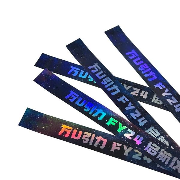 Fábrica Entrega Rápida Personalização Tyvek Pulseiras Laser Brilhante Actividade de Festa Pulseira Para Adultos E Crianças