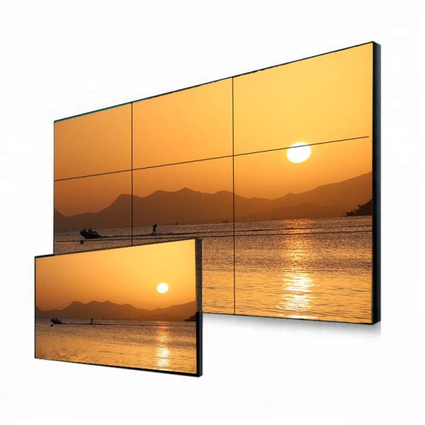 3.5mm 500 Nits Narrow Bezel Video Wall , Super Narrow Bezel Display 500 Cd/Sqm