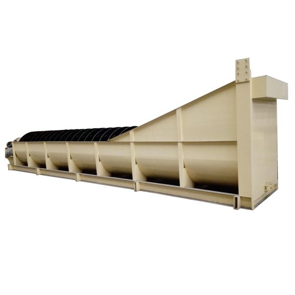 The customized spiral sand washing machine for industrial mineral river silica sand and river sand is suitable for construction, highways, hydropower stations and sand and gravel plants