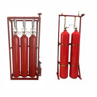 Sistema de extinción de incendios de 70L rojo de alta presión de CO2 fácil de instalar