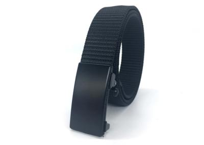 Correia da fivela de cinto automática dos homens 2019 da forma da correia de nylon/do poliéster tela