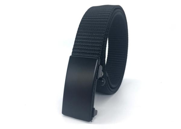 Correia da fivela de cinto automática dos homens 2019 da forma da correia de nylon/do poliéster tela