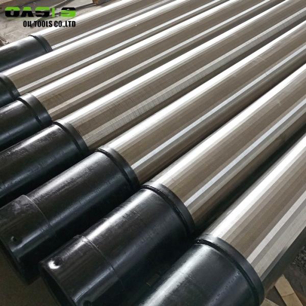Double Layer Wire Wrapped Screens , High Strength Vee Opening 4 Inch Well Screen