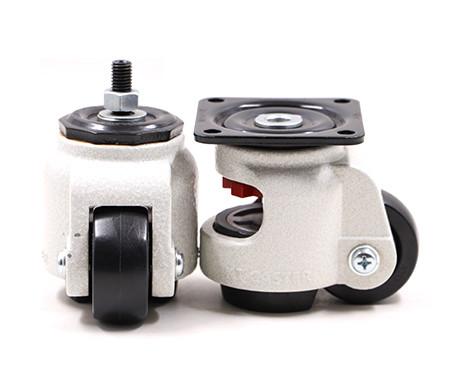 Aluminum Alloy Swivel Leveling Outdoor Caster Wheels 120kg  Anti static