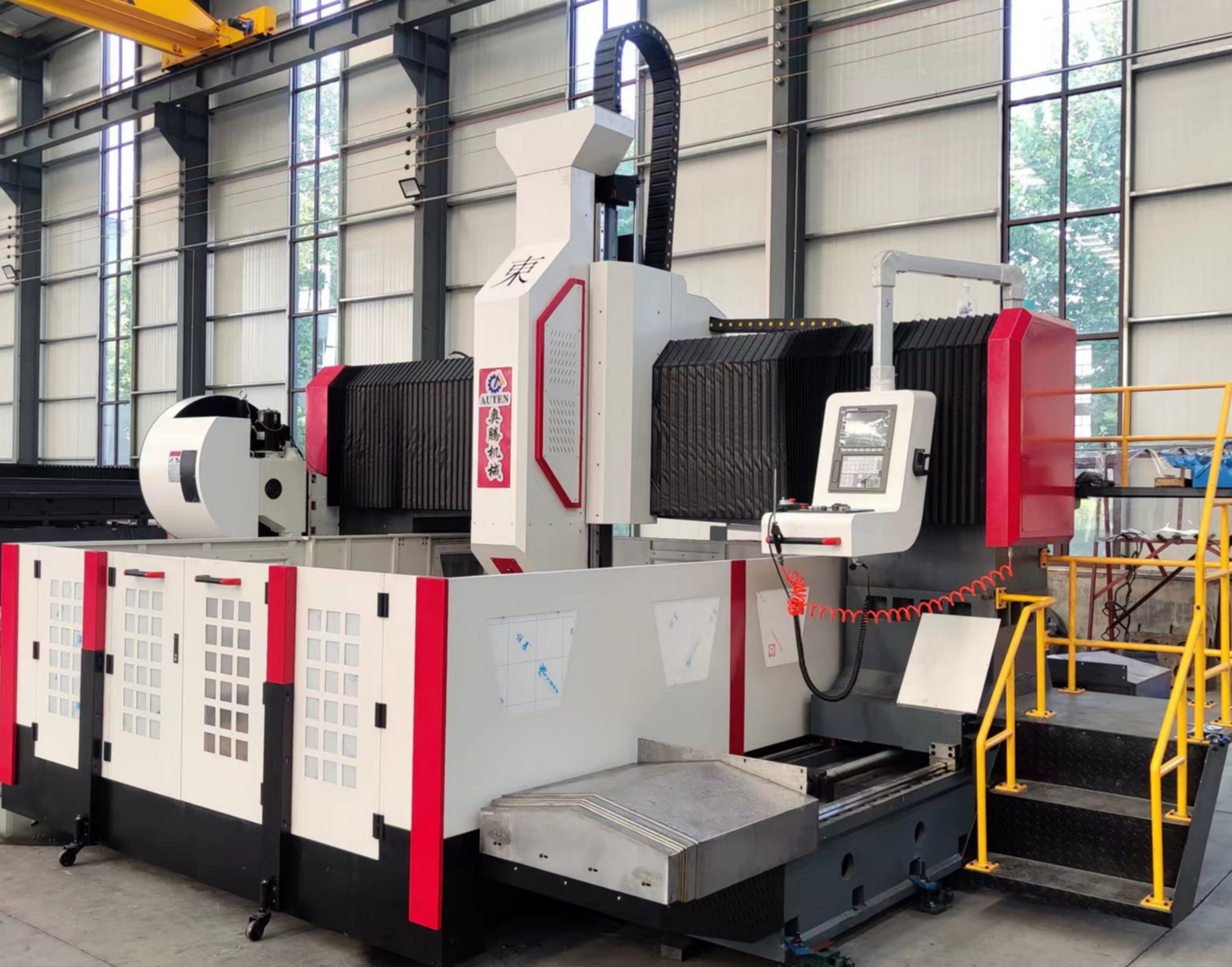 Industrial High Speed CNC Plate Drilling And Milling Machine For Thick Plates