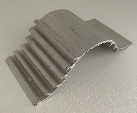 Arch Bridge Shape CNC Machining Components 6063-T5 Multiple Grooves
