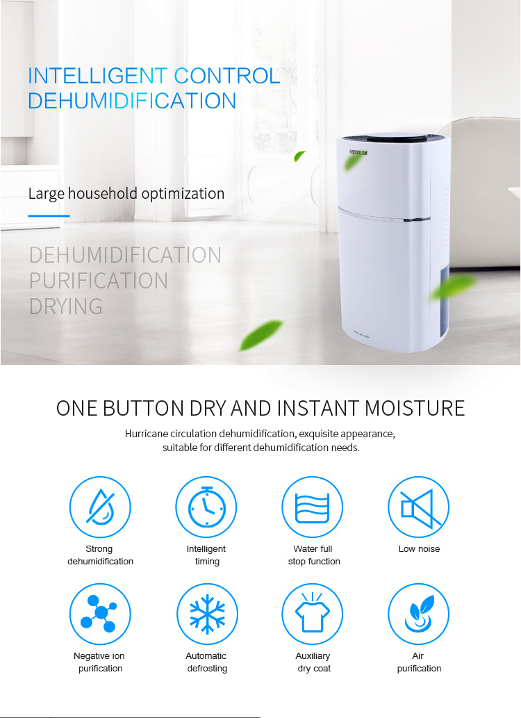 Небольшой Dehumidifier полупроводника места 420ML/DAY 2.4L
