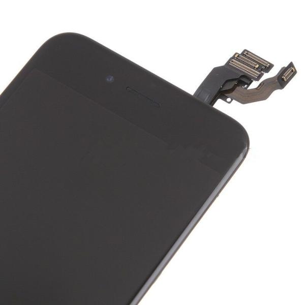 For OEM Apple iPhone 6 LCD Screen and Digitizer Assembly with Home Button - Black - Grade A+
