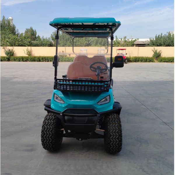 Lead-acid Cell Four Wheeler Electric Golf Cart Long Range New Energy Golf  Hunting Cart
