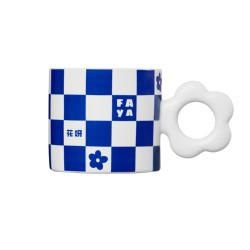 Ready To Ship In Stock Wholesale Mugs Vintage Klein Blue Creative High Value Ceramic  Boys Mugs Customizable Office Couple