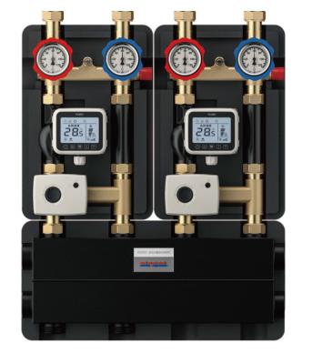8162-A Water Mixing Cogeneration Center for Multiple Heating Source System Grouped with Double Electric Regulating Units
