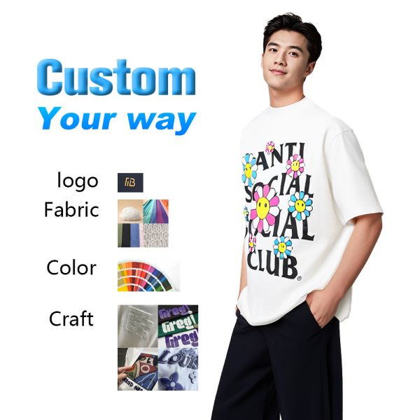 New Oversize Unisex Summer New Cotton Men Designer Casual Graphic T Shirt Printed