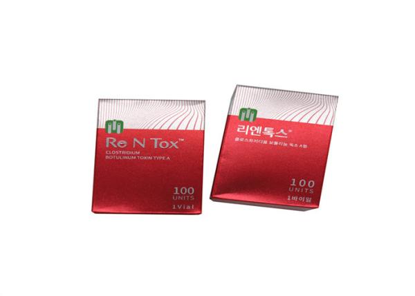 As injeções da toxina de Rentox Botulium datilografam uma remoção do enrugamento de 100iu Botox