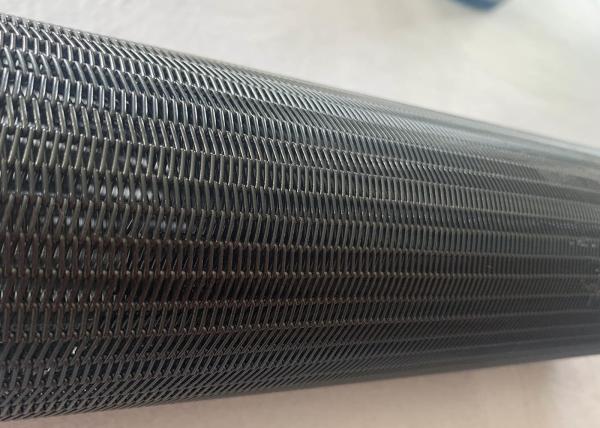 Polyester Mesh Belt For Mine Industry White Blue Red Spiral Dryer Mesh Belt 1.5m Width 2m Length For Mine Industry Red Color