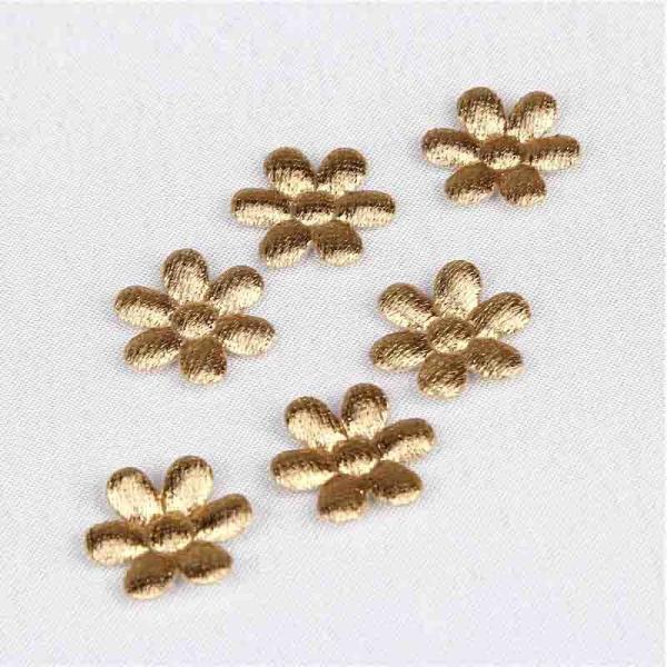 Material Fabric Sew-On Applique Flower Applique Crafts For Shoes Decoration Size 15 mm