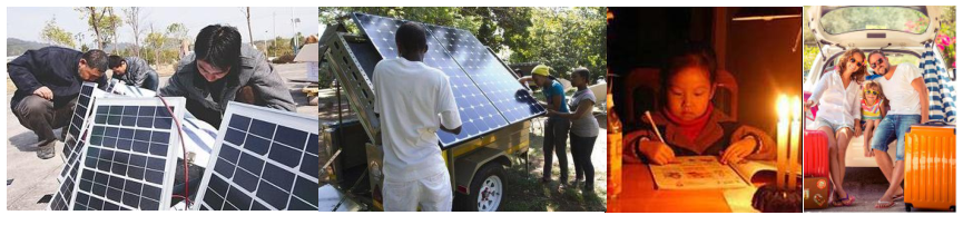 150L / H Suitcase Type Solar Panel Water Filter / Ultrafiltration Solar Water Treatment Systems