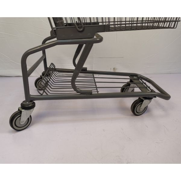 Американский легковес покрытия порошка цинка вагонетки покупок серого цвета 60L небольшой